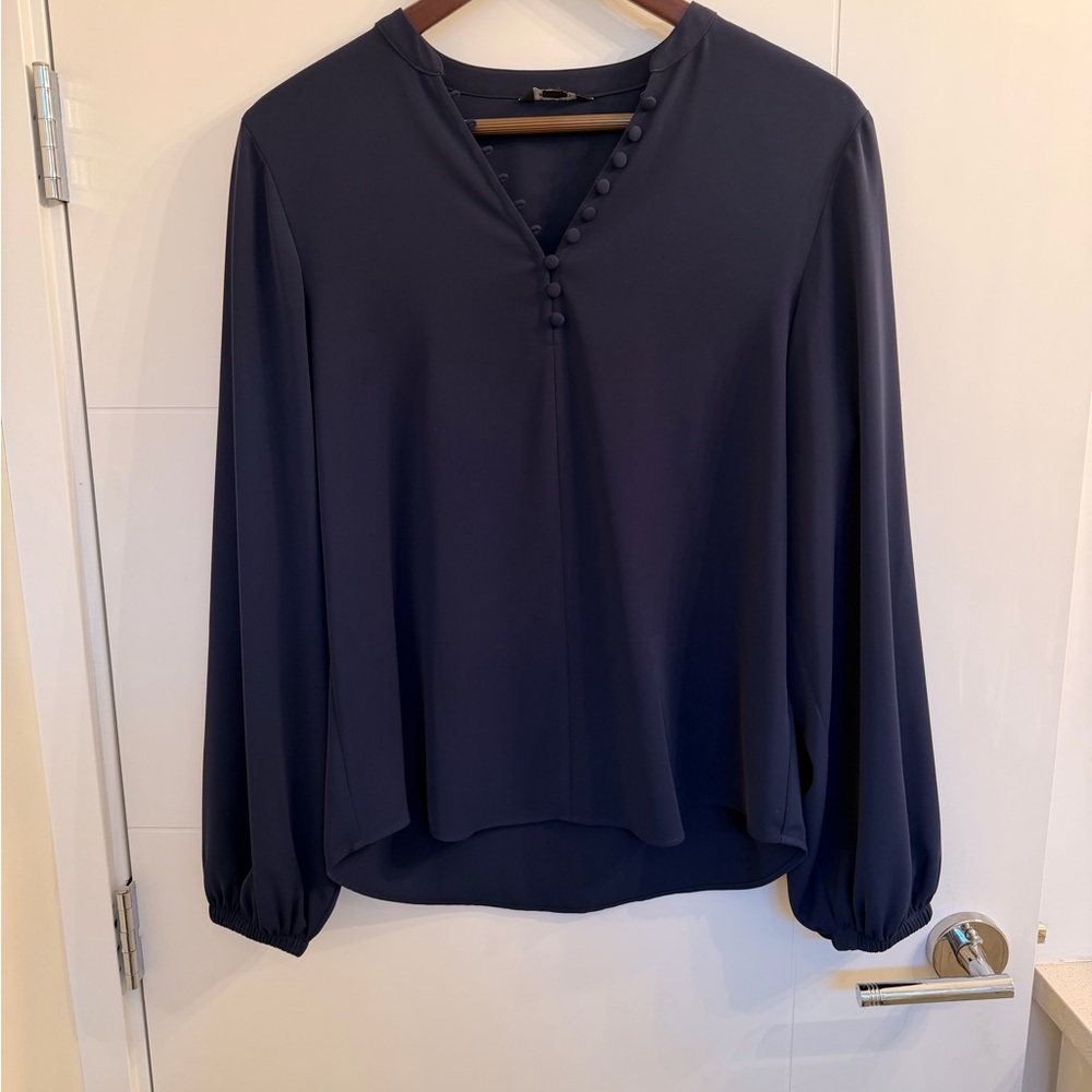 RW&CO. Classic Navy Blouse